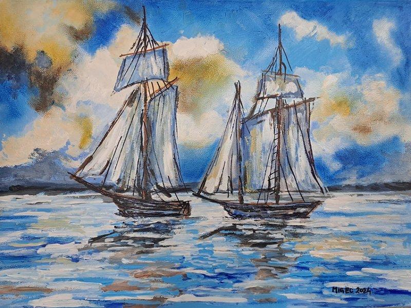 Nº - 30, Painting Migec Art