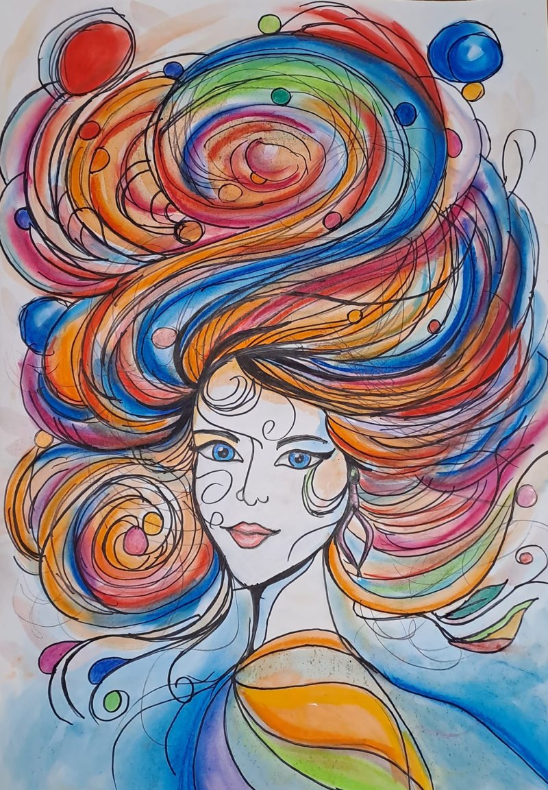 Nº - 53 - In hair wind