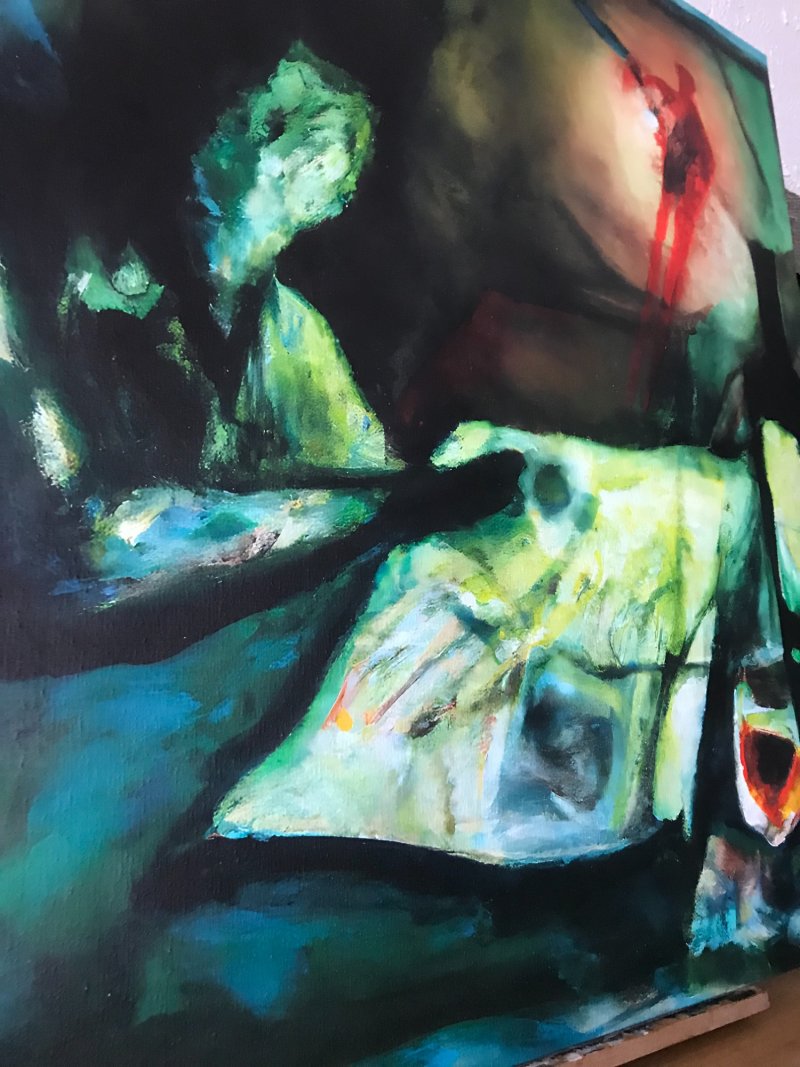 A man without hope, Painting Daniel Panovic