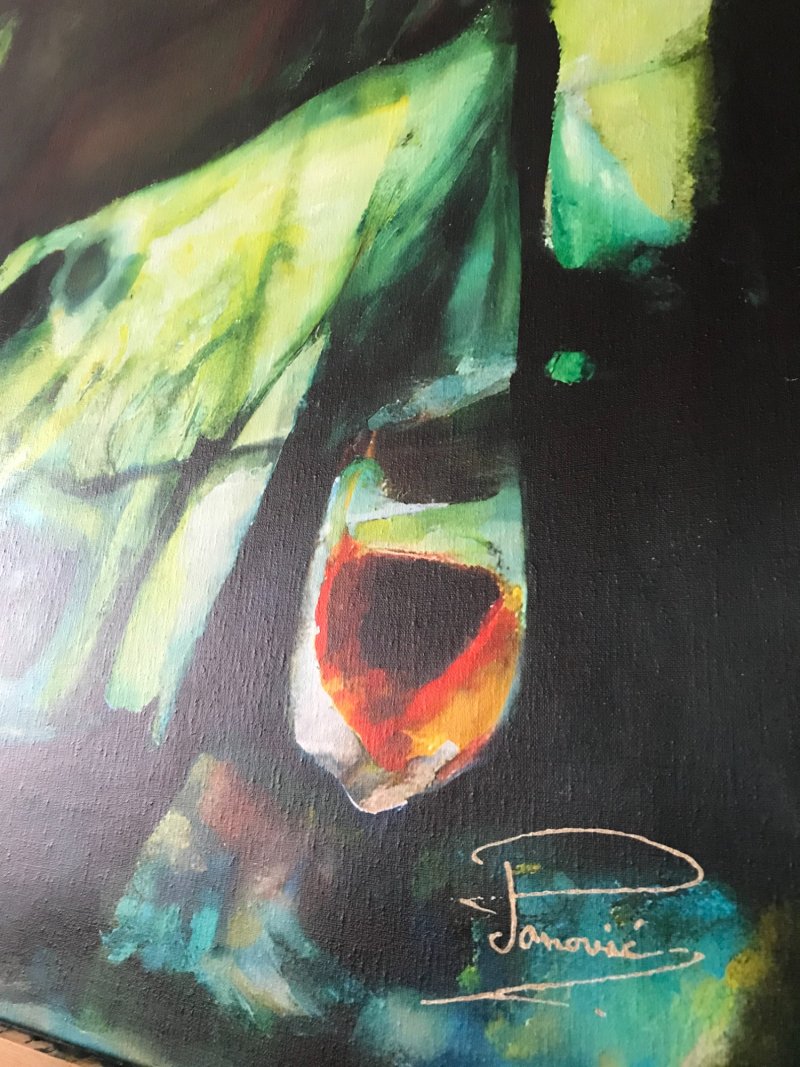 A man without hope, Painting Daniel Panovic