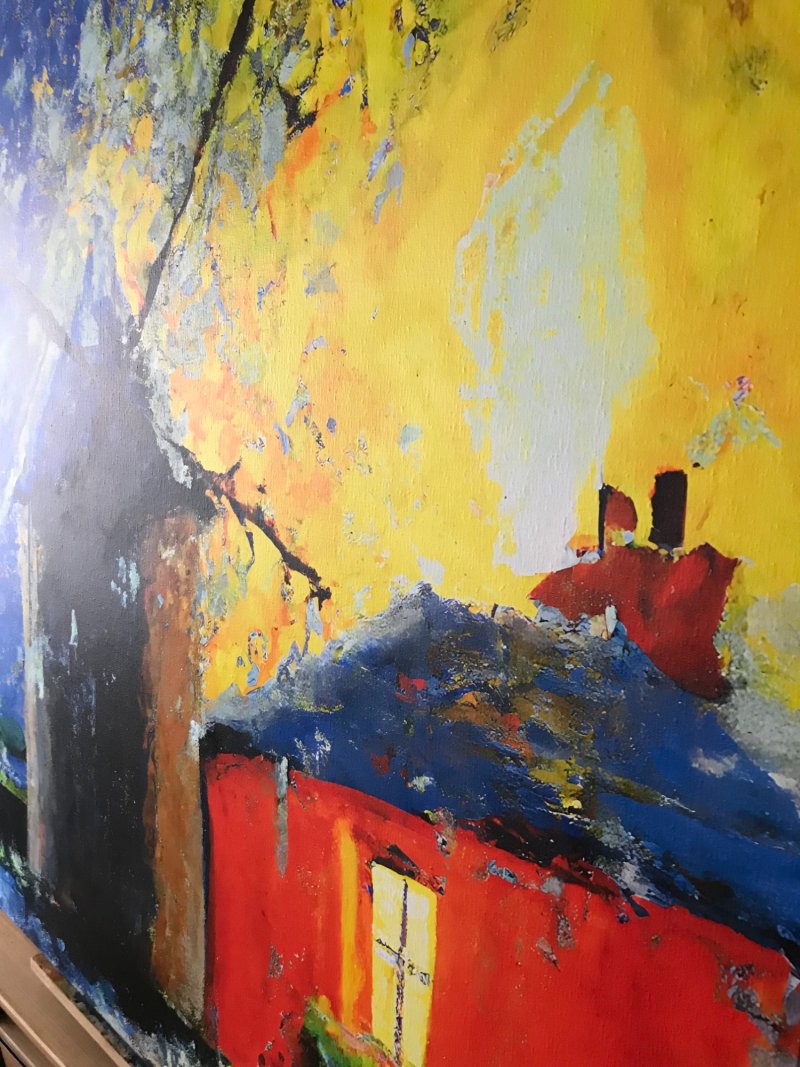 Windmill, Painting Daniel Panovic
