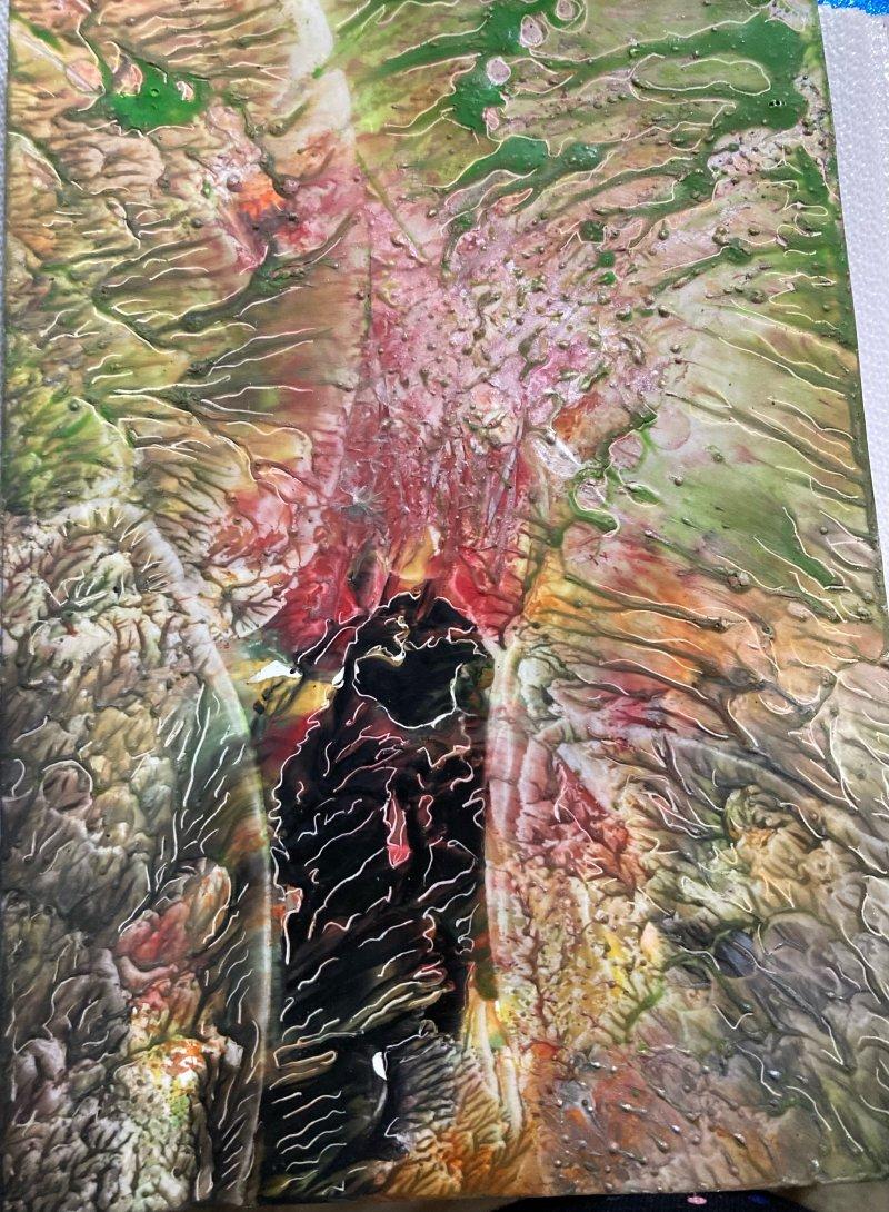 Prayer, Painting Dusica Cikojevic