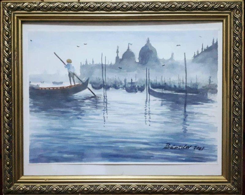 Venecija, Slika Mišel Bártulov