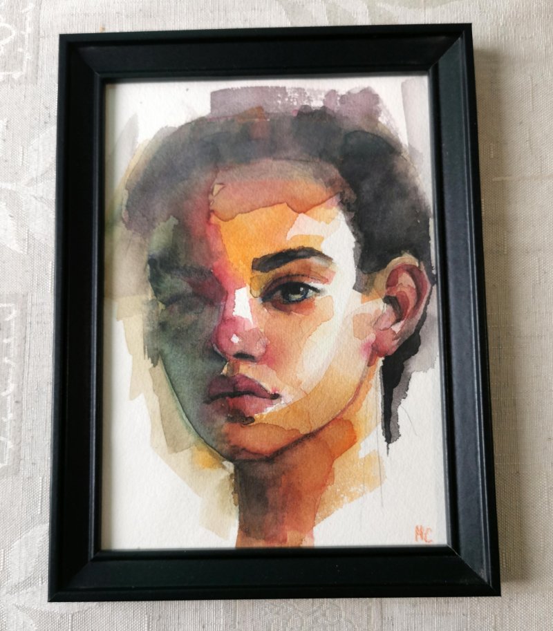 Portret, Slika Miljana Stanković