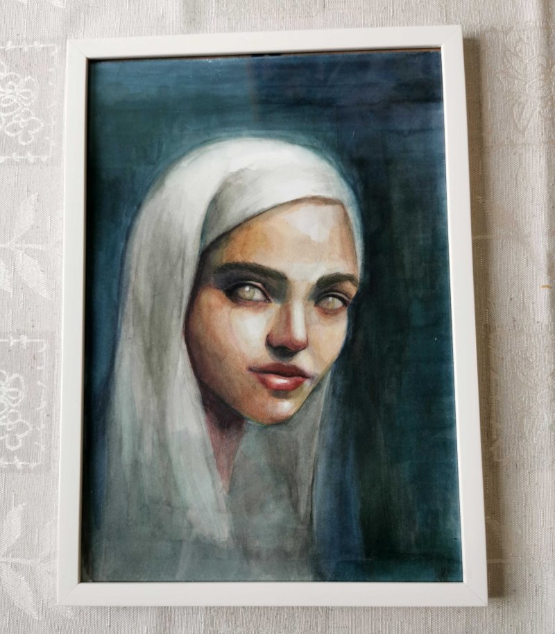 Portrait, Painting Miljana Stanković