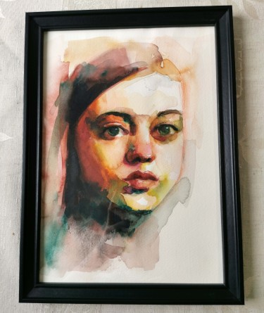 Portrait, Painting Miljana Stanković
