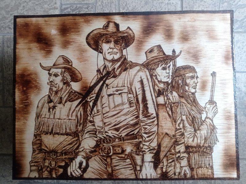 Tex Willer(comic book heroo), Handicraft Srdjan Blagovic