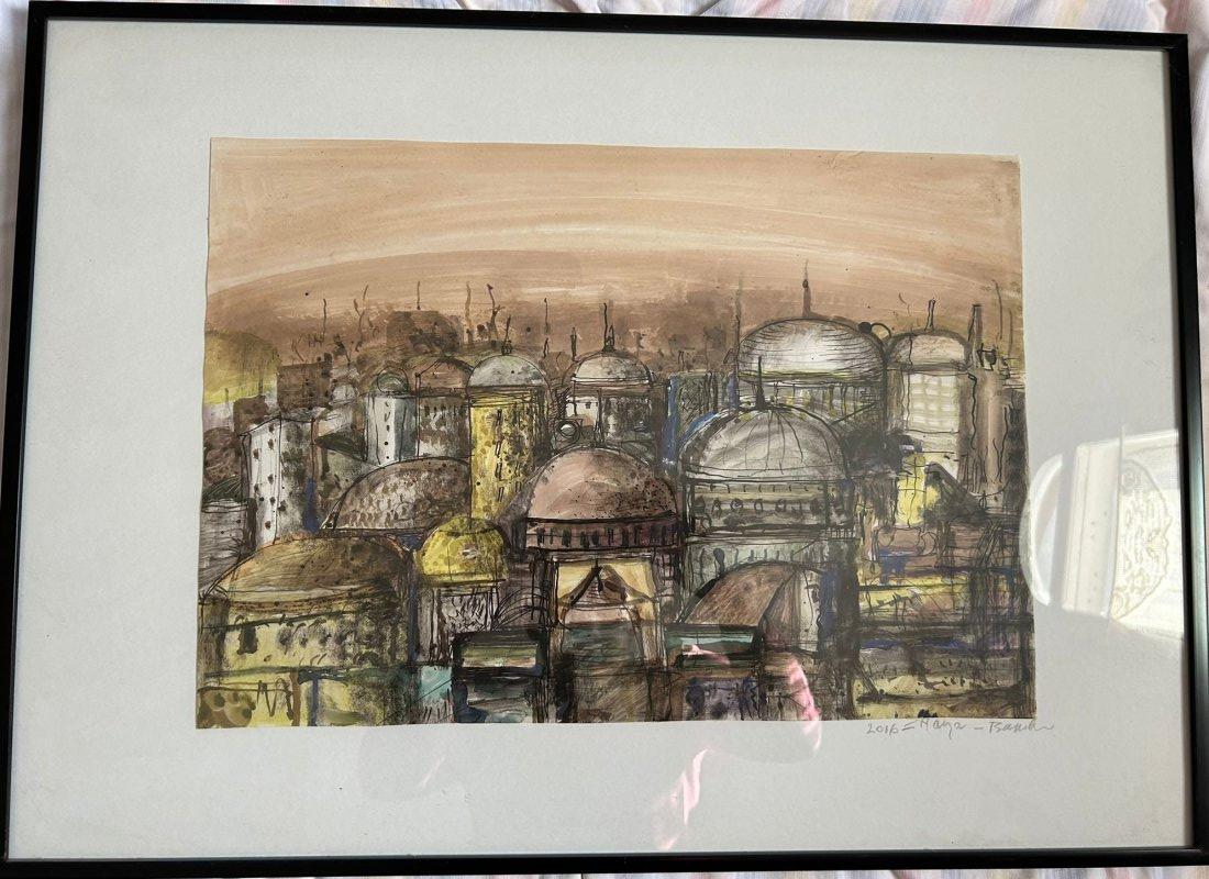 City, Drawing Nada Stefanović