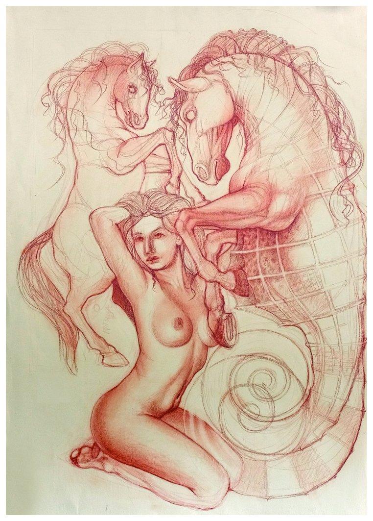 THE CHOICE, Drawing Srećko Zdravković