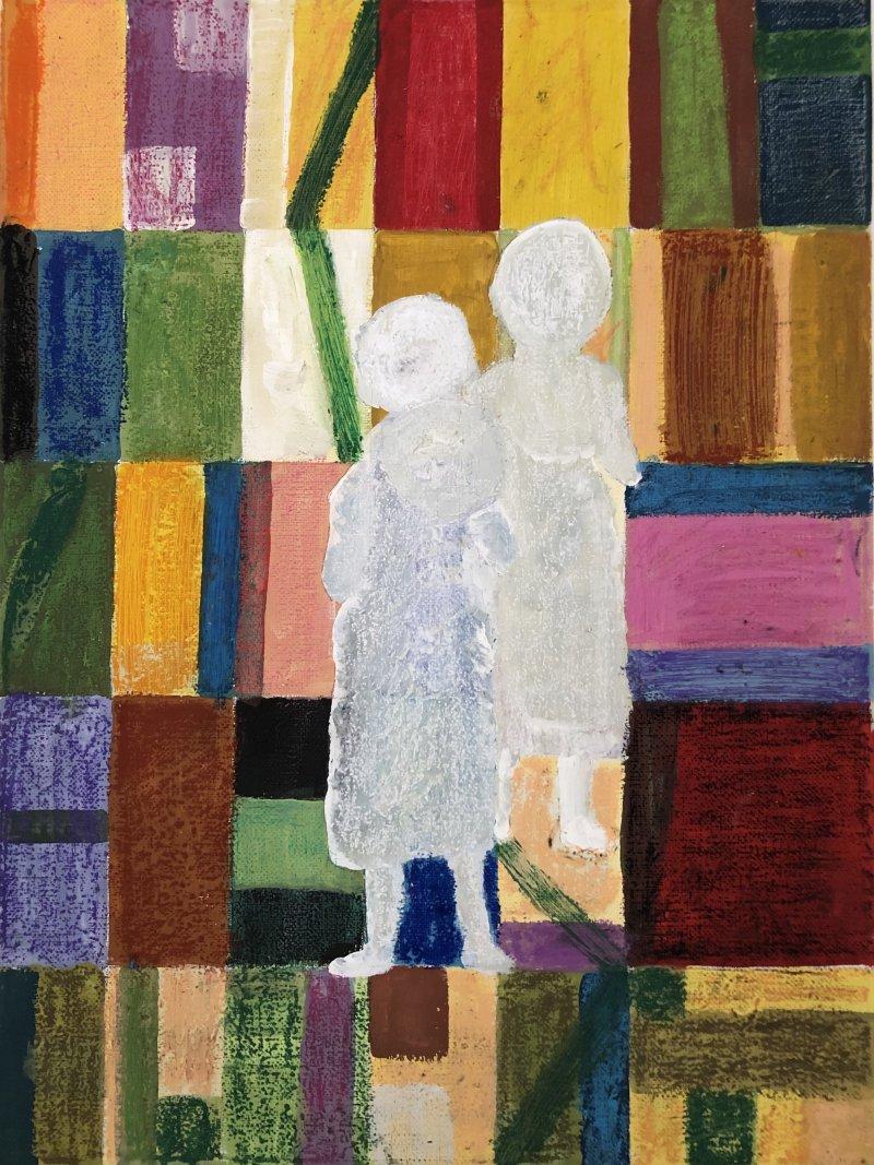 Apstrakcija dece, Slika Marija VisualArtist