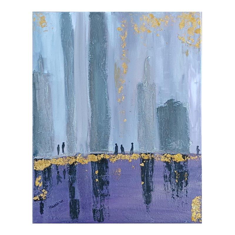 The Magical Night, Painting Mazek design