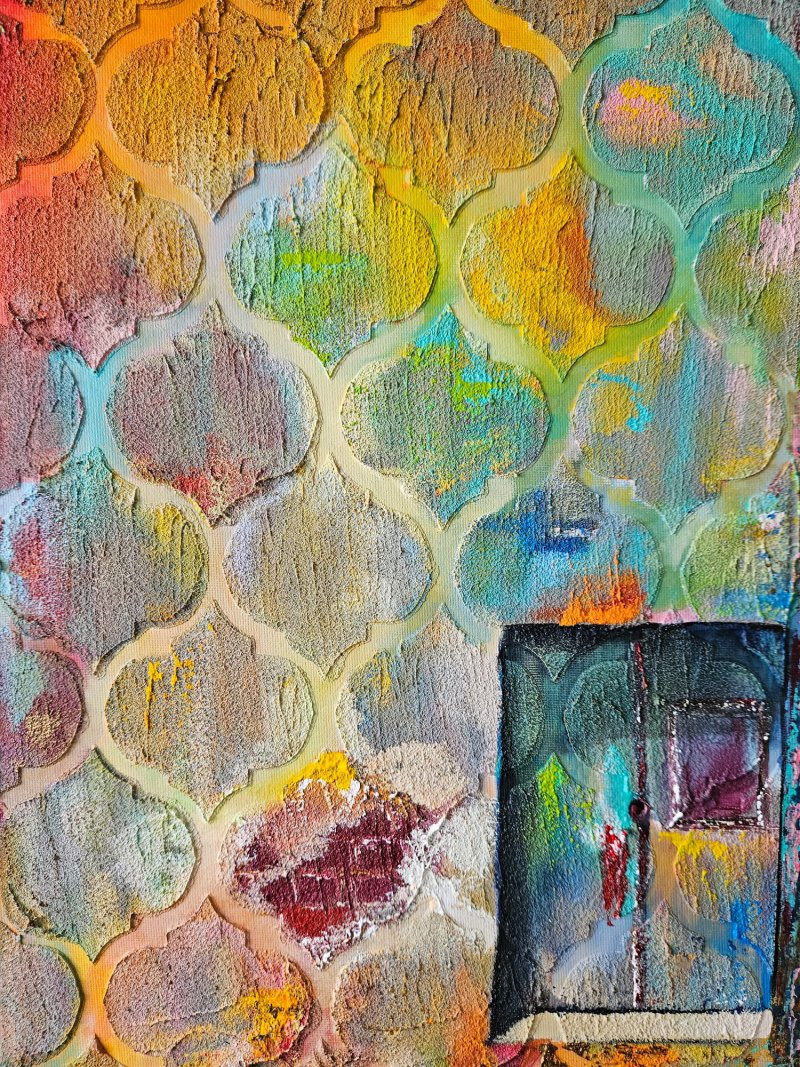 Charming wall, Painting Mazek design