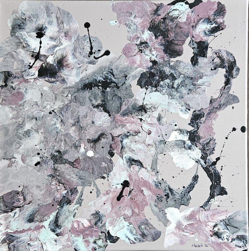 Dencing colors, Painting Mazek design