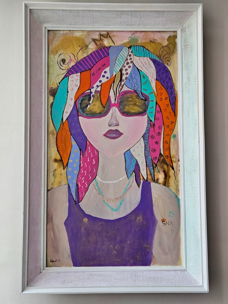 Art girl, Slika Mazek dizajn