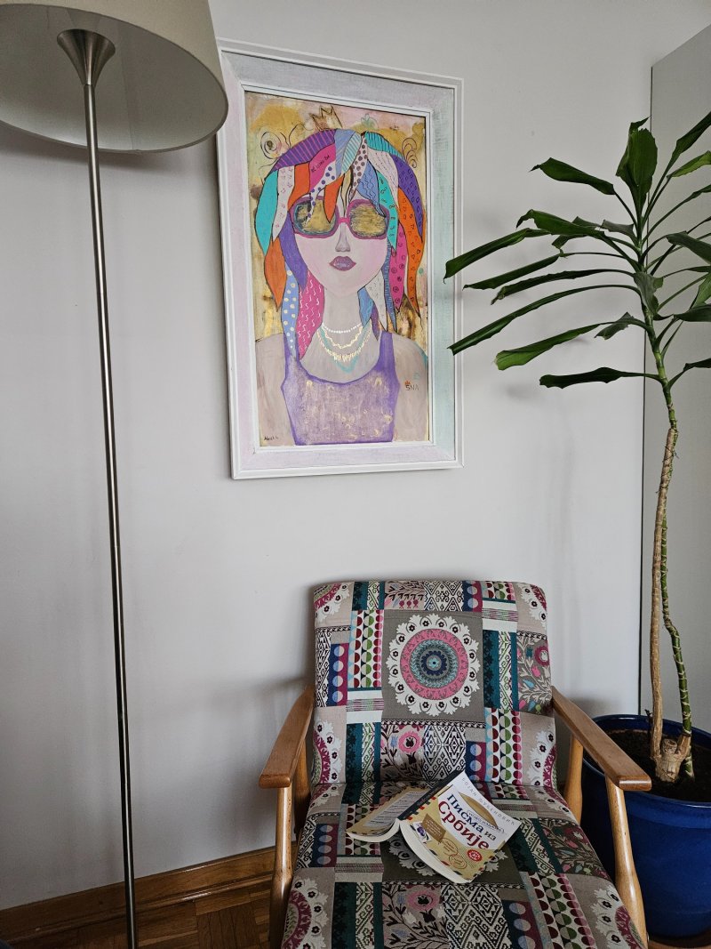 Art girl, Slika Mazek dizajn