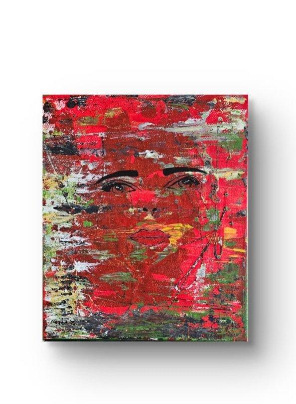 Girl 2, Painting Mazek design