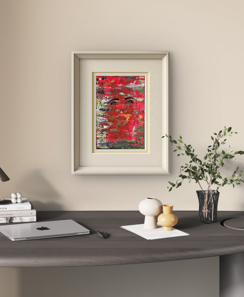 Girl 2, Painting Mazek design