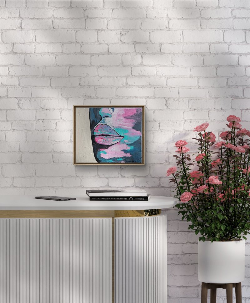 Girl 1, Painting Mazek design