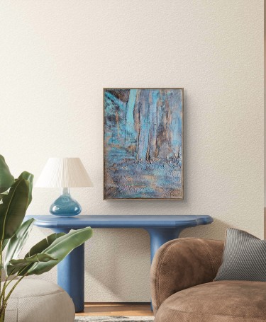 Cliffs by the sea, Painting Mazek design