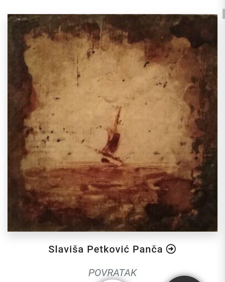 Return, Painting Slaviša  Petković Panča