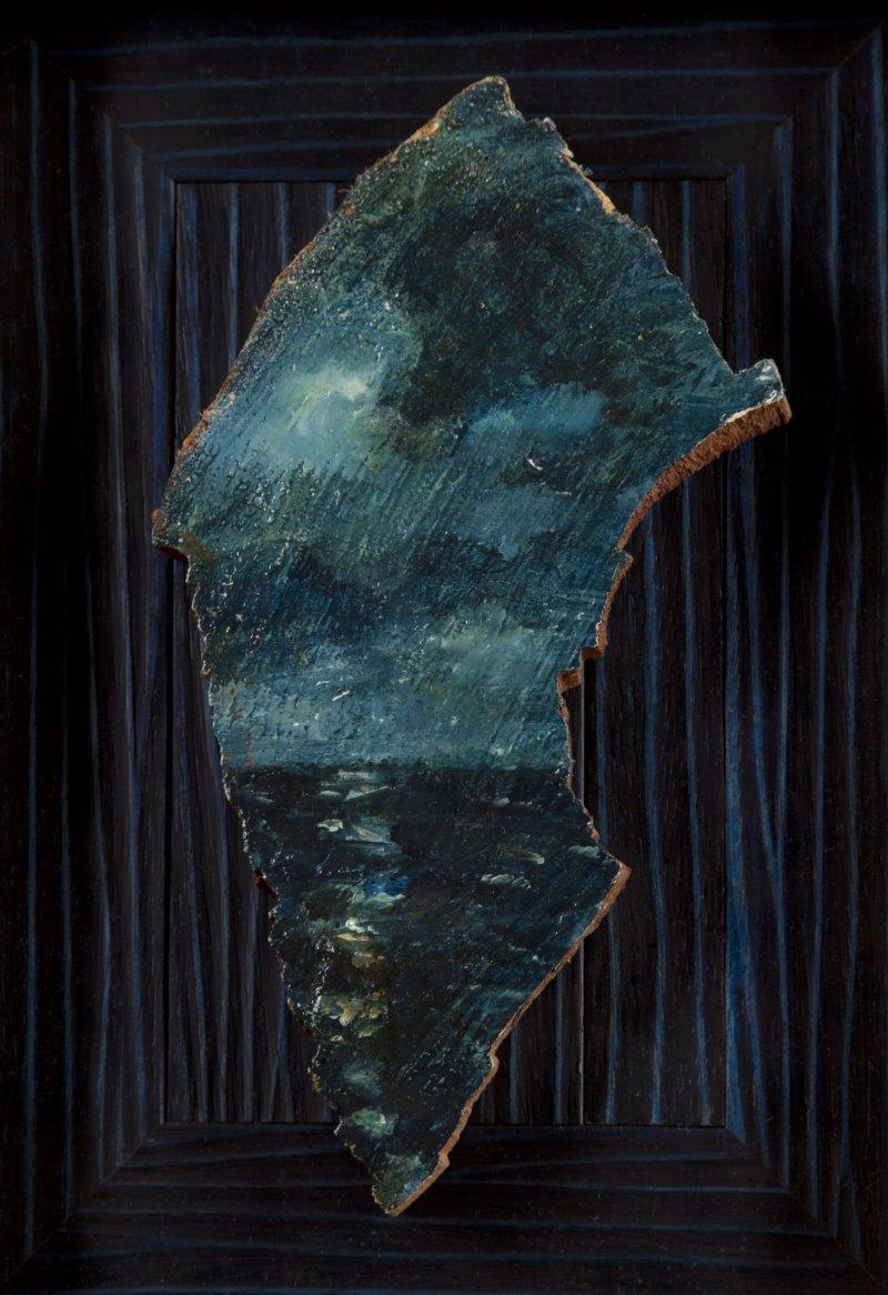 Night adventure, Painting Slaviša  Petković Panča
