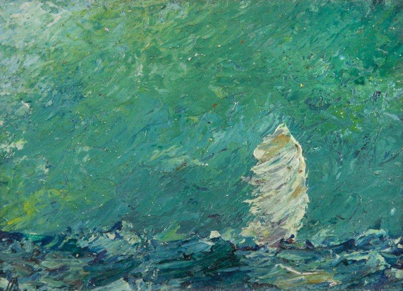 Sea adventure, Painting Slaviša  Petković Panča