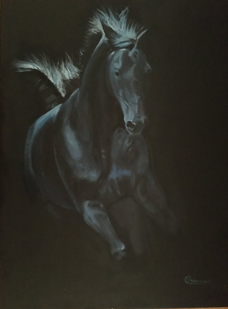 Black Dynamite, Painting Mirjana Dokmanović
