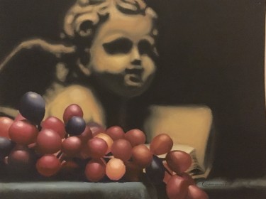 Cherub, Painting Mirjana Dokmanović