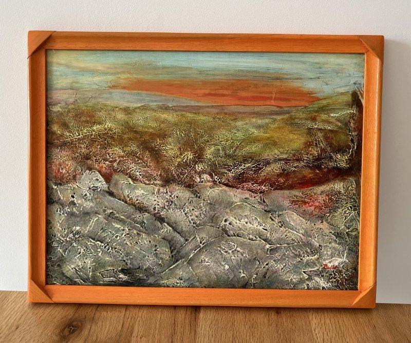 Abstract landscape, Painting Jasminka Radić