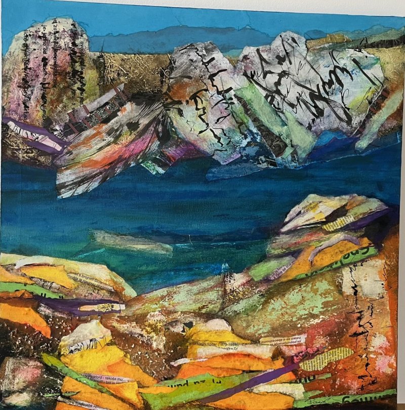 A strait, Painting Jasminka Radić