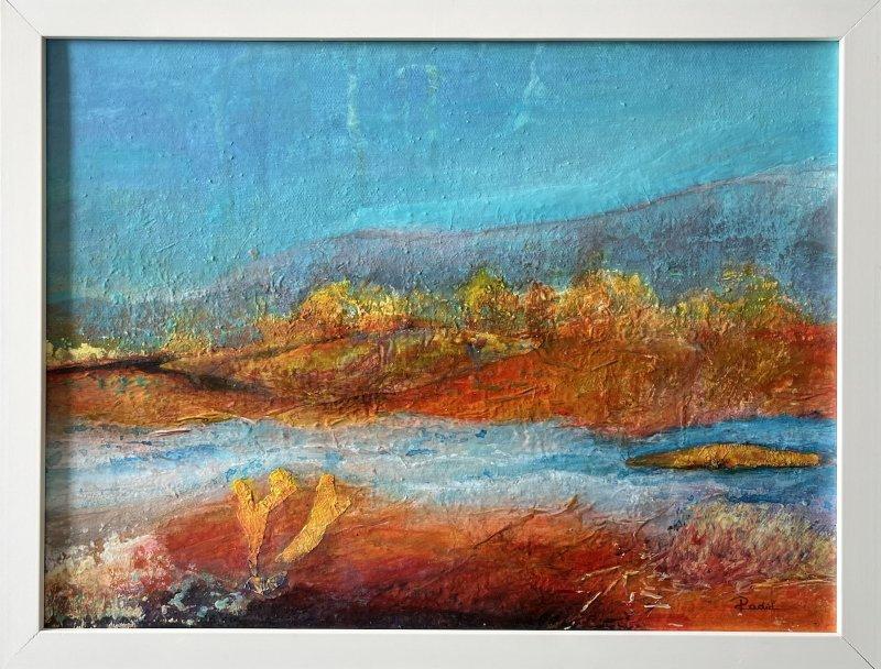 Autumn landscape, Painting Jasminka Radić