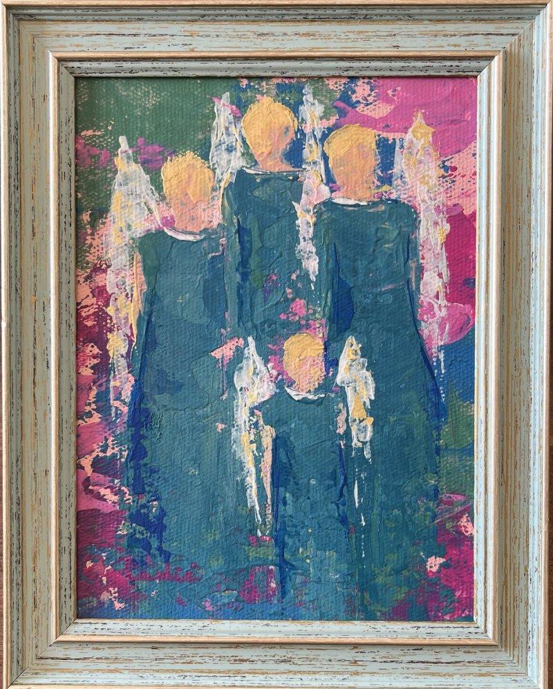 Angels, Painting Jasminka Radić