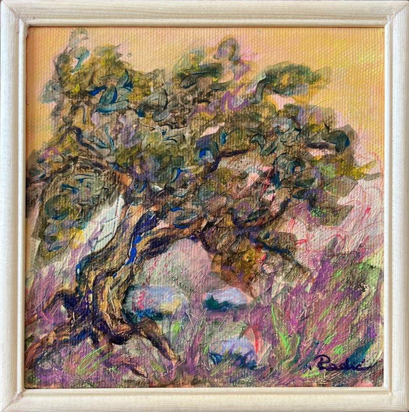 Olive tree, Painting Jasminka Radić