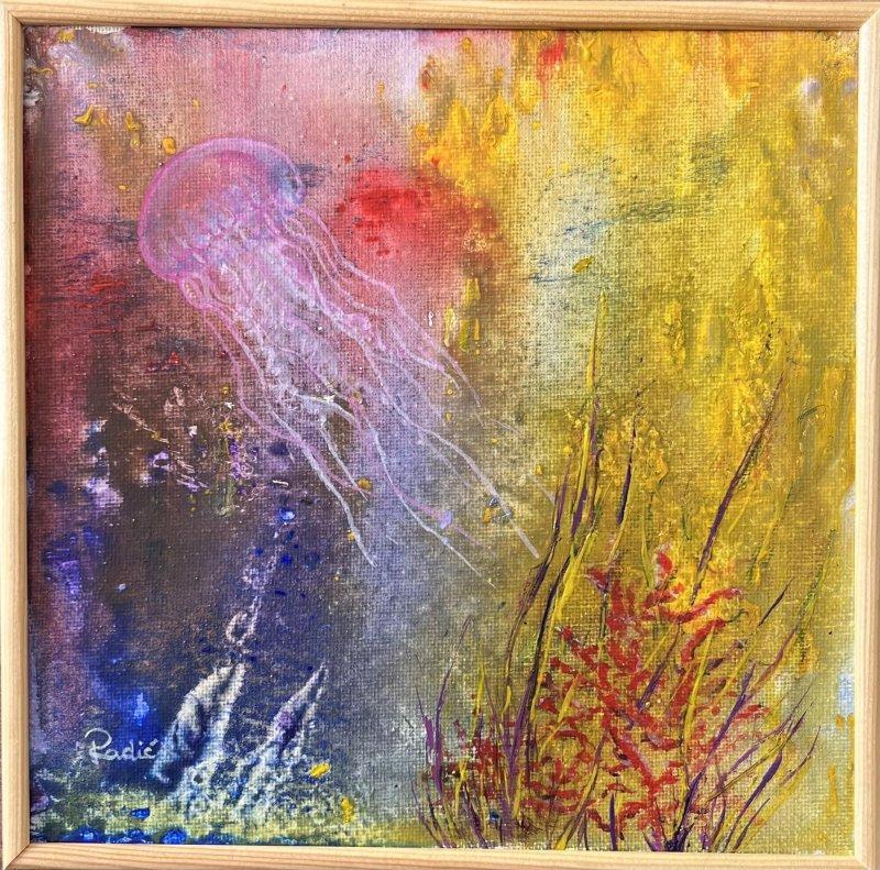 Jellyfish, Painting Jasminka Radić