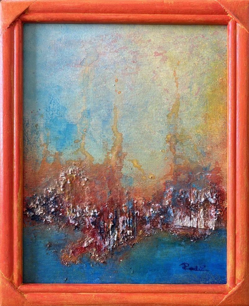 Between the sea and sky, Painting Jasminka Radić