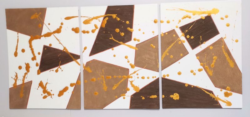 Triptych Freedom, Painting Zvezdana