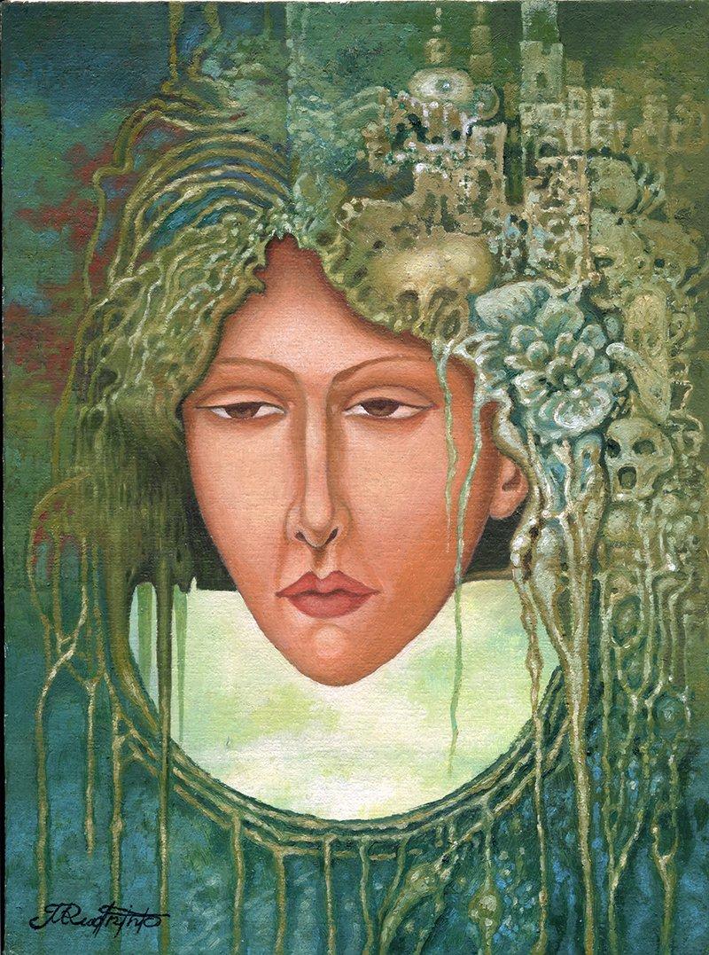 Portret, Slika Radomir  Mudrinic