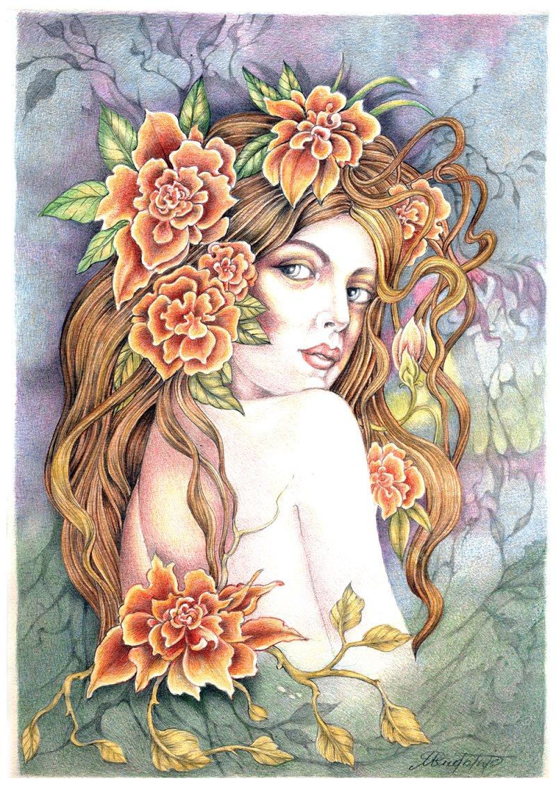 Portret fantasy-3, Slika Radomir  Mudrinic