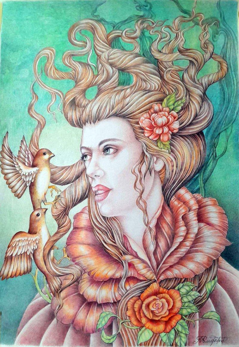 Portret fantazija, Slika Radomir  Mudrinic