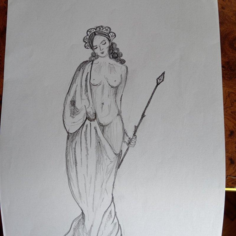 The Godnes, Drawing Biljana  Bratic