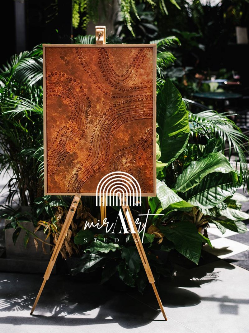 Biophilic Collection - Rust, Slika Mirjana Fat