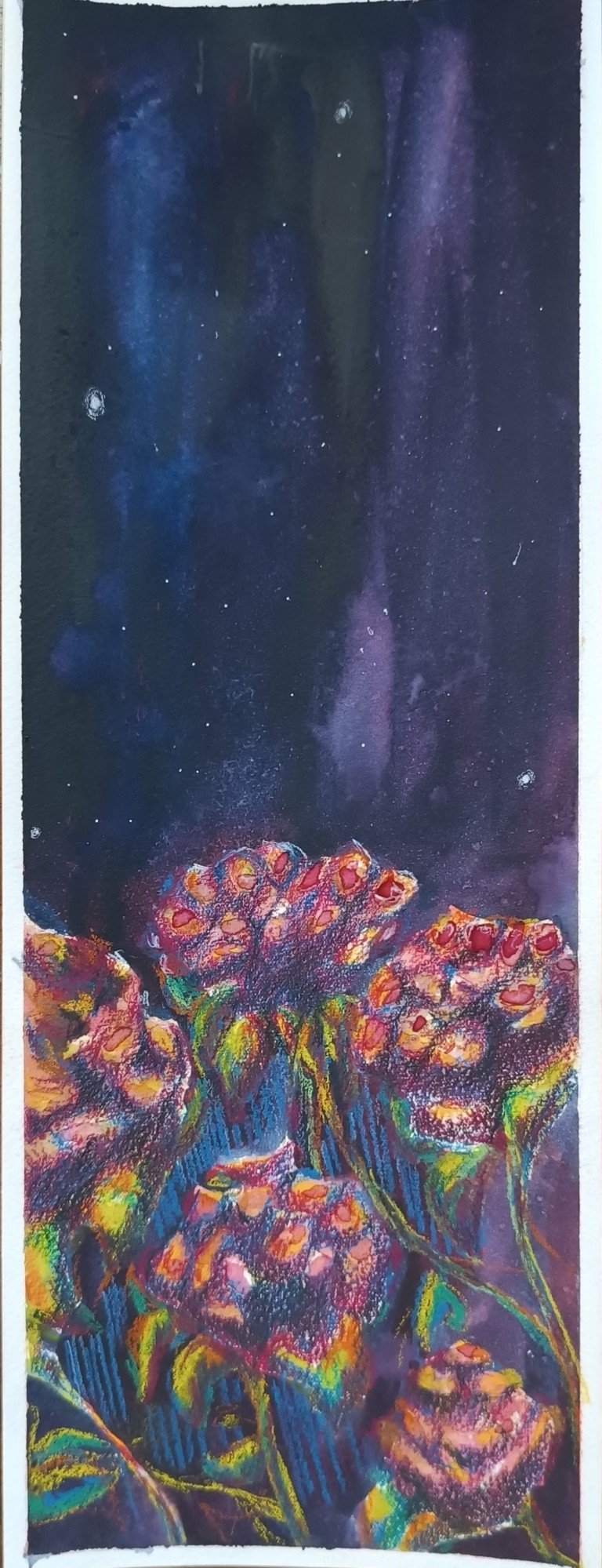 Night, Painting Milica Zakić