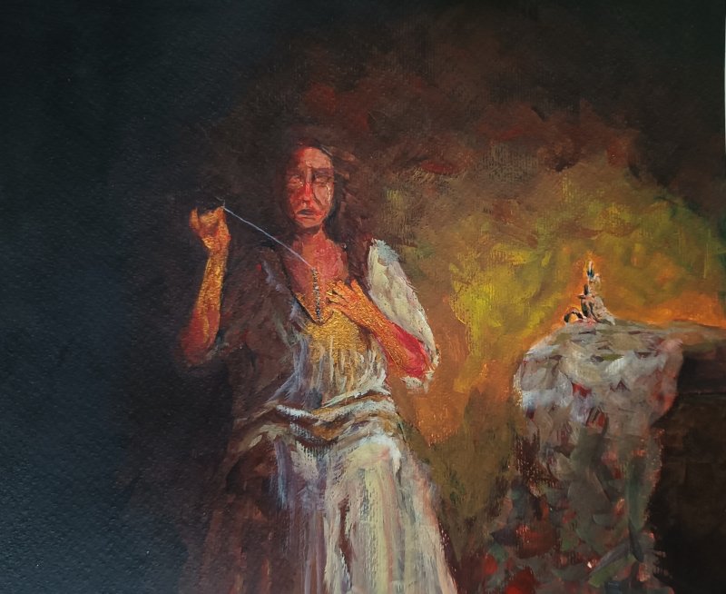 Kintsugi, Slika Milica Zakić
