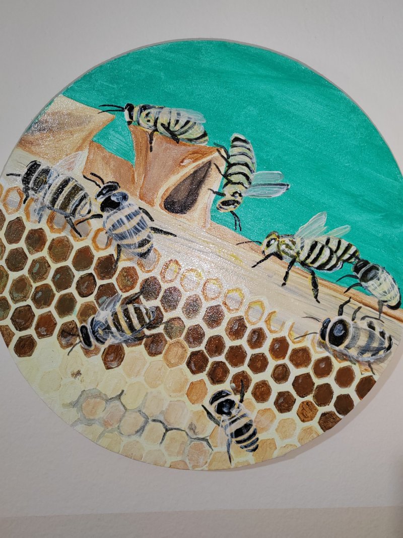 BEES, Painting MARINA SAMARDŽIĆ