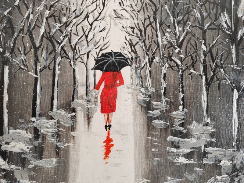 PASSING BY, Painting MARINA SAMARDŽIĆ