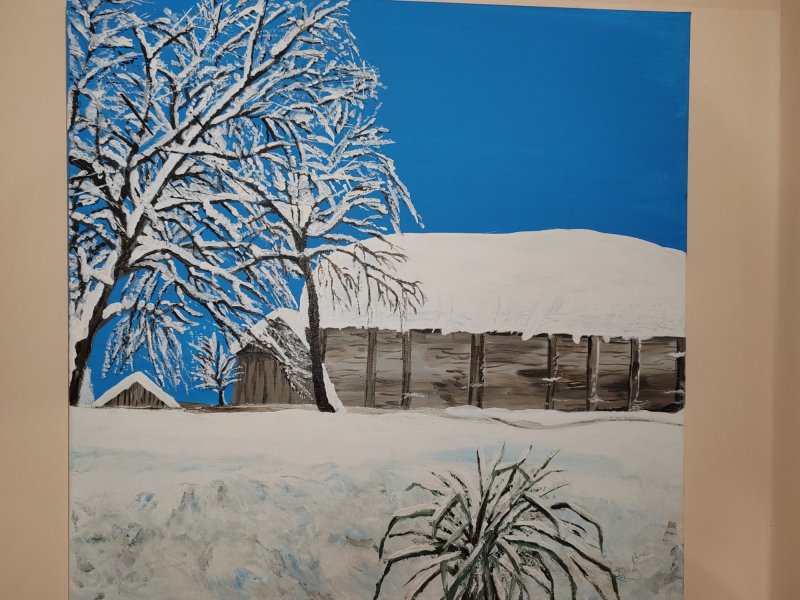 WINTER, Painting MARINA SAMARDŽIĆ