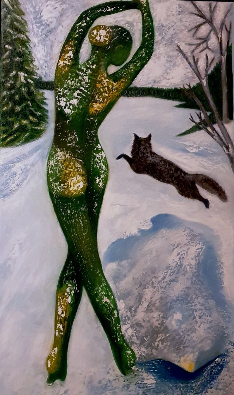 Panchic Spruce, Painting Emilija Ristic