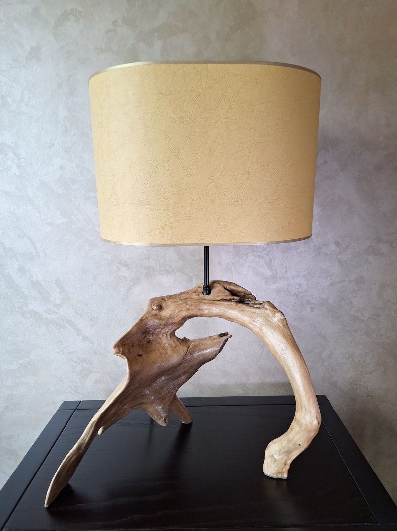 Lamp unique wooden, Handicraft Zdenka Matić Jasenski