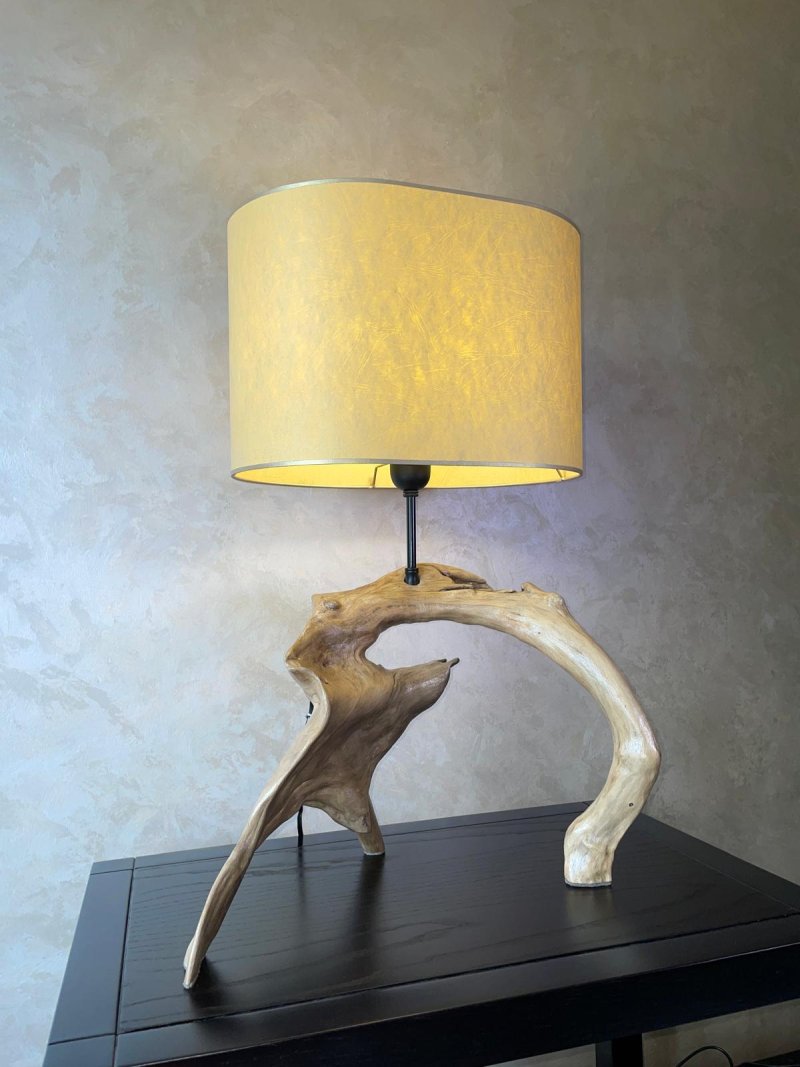 Lamp unique wooden, Handicraft Zdenka Matić Jasenski