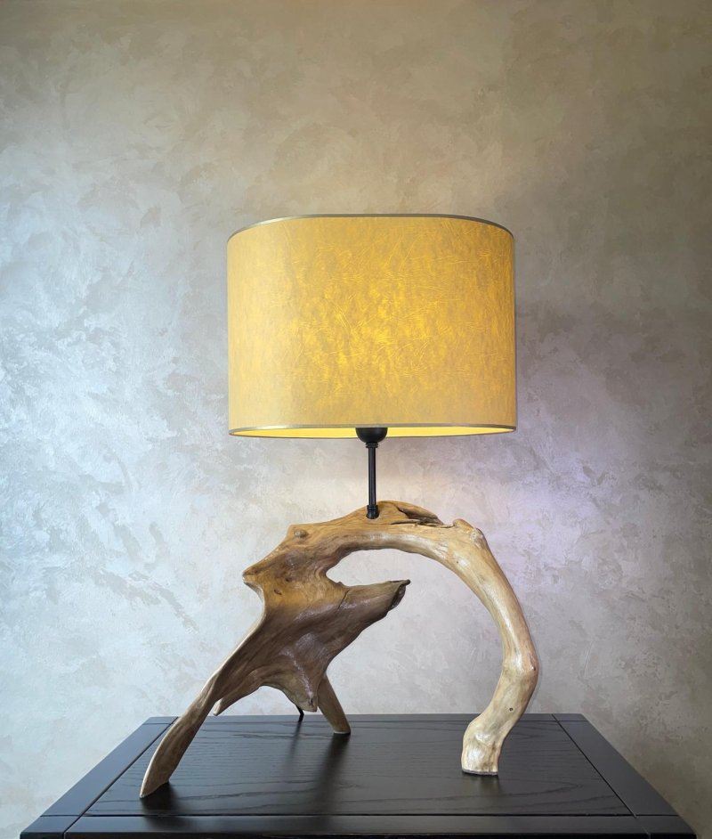 Lamp unique wooden, Handicraft Zdenka Matić Jasenski